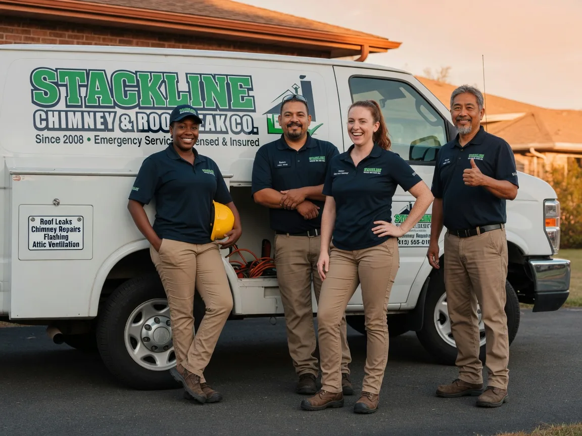 Chimney flashing repair company in North Evans, NY